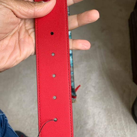 Gucci floral belt small new - Picture 8 of 9